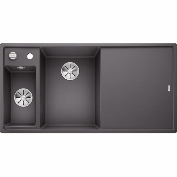 Blanco dřez AXIA III 6 S dřez Silgranit rock grey levý, a...
