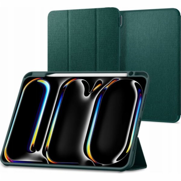 Pouzdro na tablet Spigen  Urban Fit, půlnoční zelené - iP...
