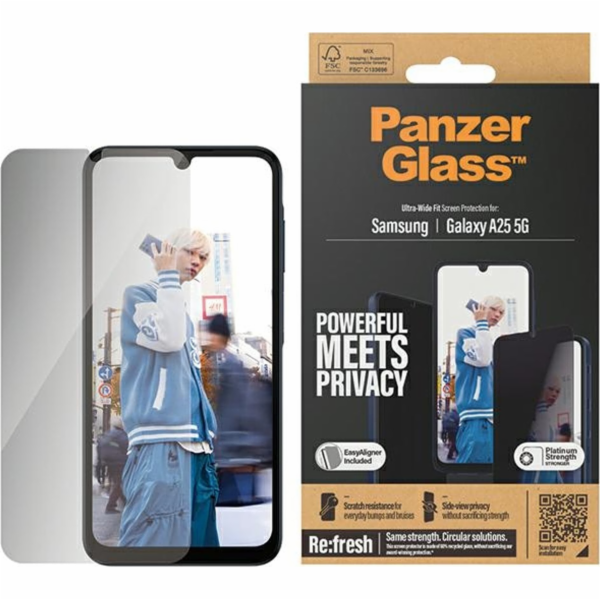 PanzerGlass  SP Galaxy A25 5G Privacy UWF m