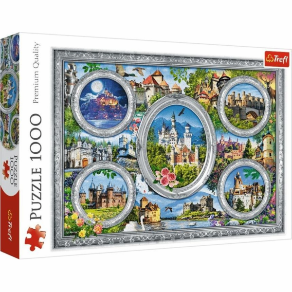 Trefl Puzzle 1000 hradů světa TREFL