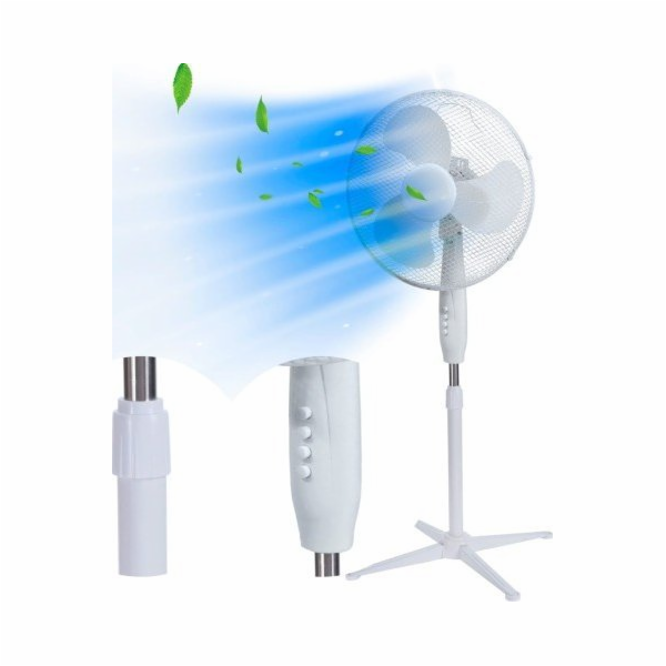 ExtraLink  Bryza ESF-40D-WH Bílá | Stojanový ventilátor |...