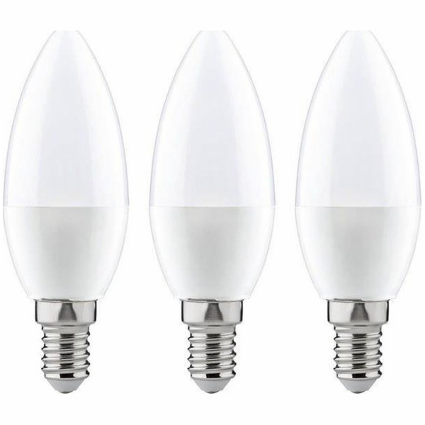 Paulmann LED zdroj 3 ks Svíčka 4W E14 230V 2700K