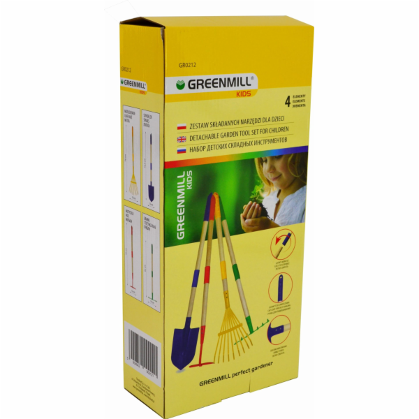 Sourcing GREENMILL SADA ZAHRADNÍHO NÁŘADÍ 4 kusy.