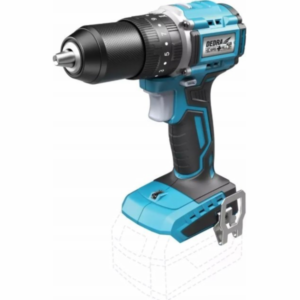Vrtačka/šroubovák Dedra. IMPACT 13MM 18V 0*AH SAS+