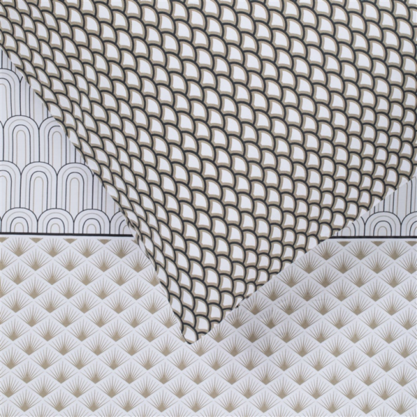 Sada povlečení Domoletti D-7676, šedá, 140x200 cm