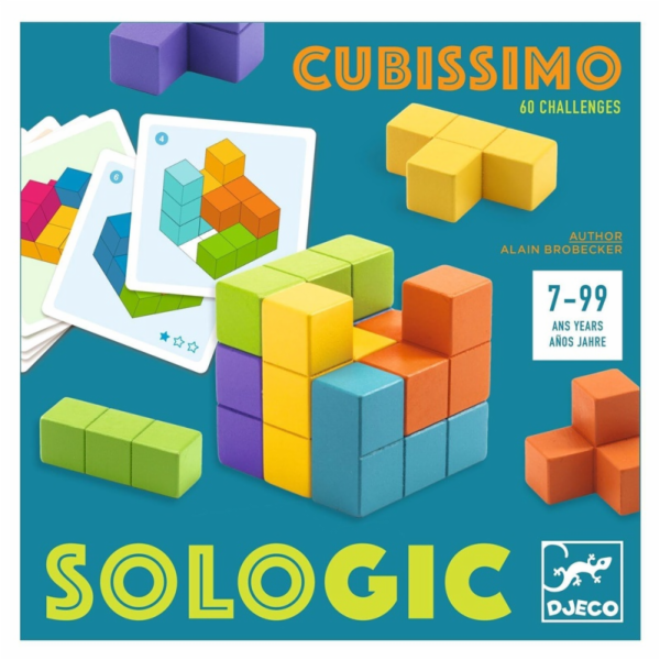 Sada na výrobu dřevěných figurek Djeco Cubissimo