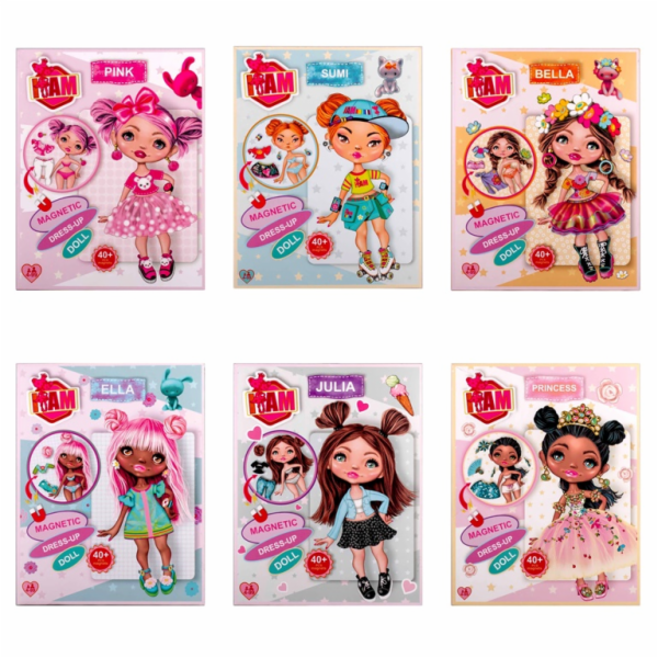 HRAČKA MAGNET BOARD-PANENKA JSEM 17-IAM23251