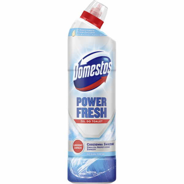 Čistič záchodových mís Domestos Ocean, 0,7l