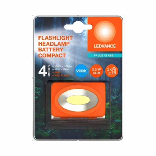 HLAVA LAMPY 2,2W 100LM 3XAAA IP22