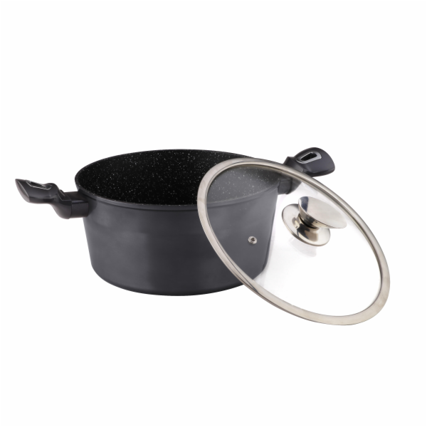 Hrnec DOMOLETTI GREY METALLIC, 28 cm, 6,3l