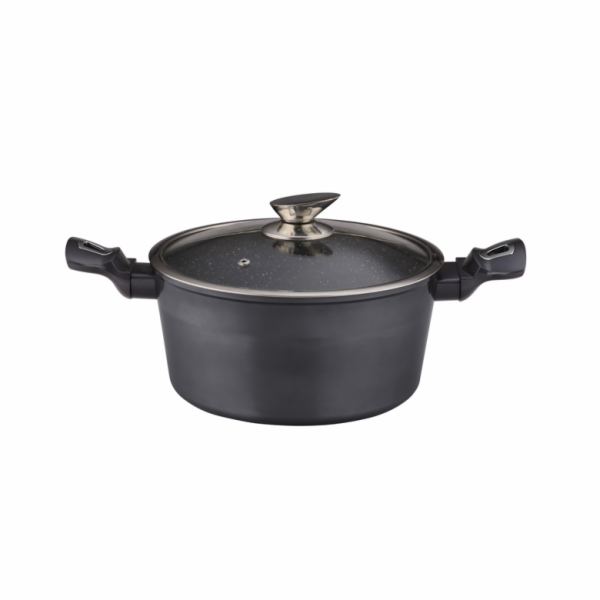 Hrnec DOMOLETTI GREY METALLIC, 24 cm, 4,4l