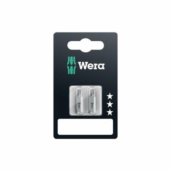 Šroubovací bity Wera Standard 2 ks PZ2 x 25mm