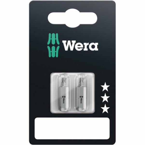 Šroubovací bity Wera Standard 2 ks PZ1 x 25mm