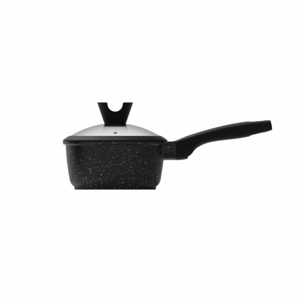 Hrnec Domoletti Black Marble, 16 cm, 1,3 l