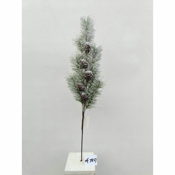 Vánoční ozdobná větev Christmas Touch, zelená, 700 mm