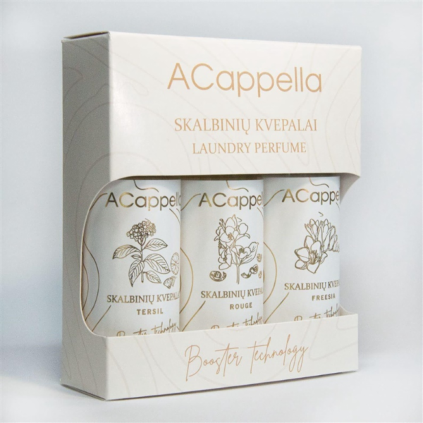 SET PRACÍ PARFÉM ACAPPELLA 3X100ML