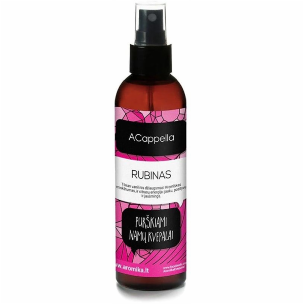 Bytová vůně Acappella Ruby, 0,2l
