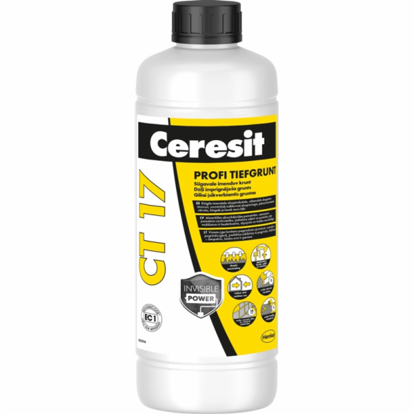 Hluboký základní nátěr Ceresit CT17, nažloutlý, 1L