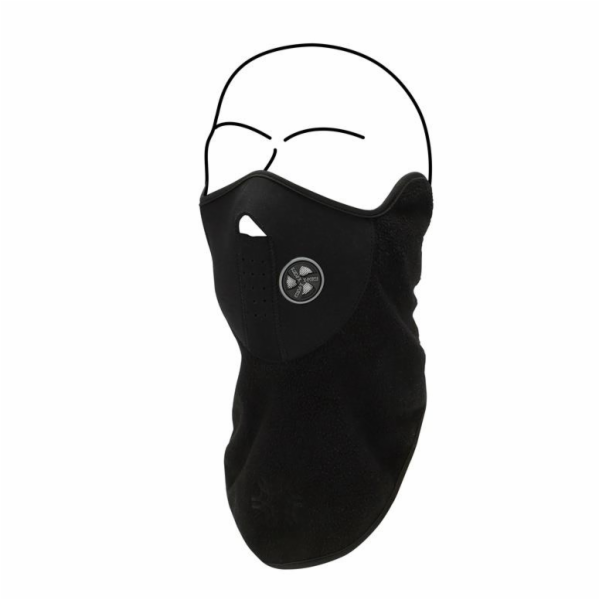 FaceProtector Fleece 0596, černý, univerzální