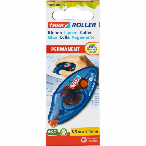 Tesa Kleberoller ecoLogo permanent