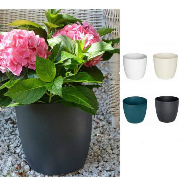 Keramický hrnec DOMOLETTI EMI, O18 cm, antracit sp.