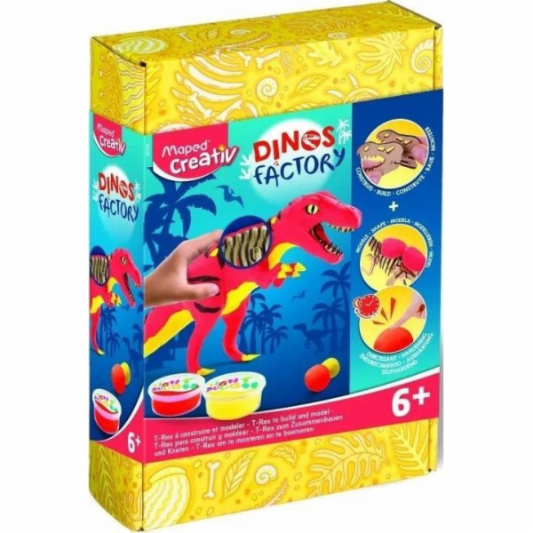 Maped Plastic mass MAPED Dinosaur Factory