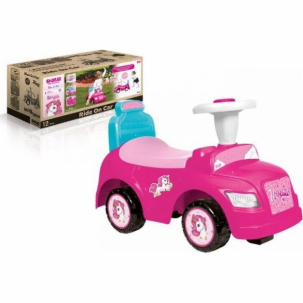 DOLU Jednorožec pojezdový 2v1 růžový 25326