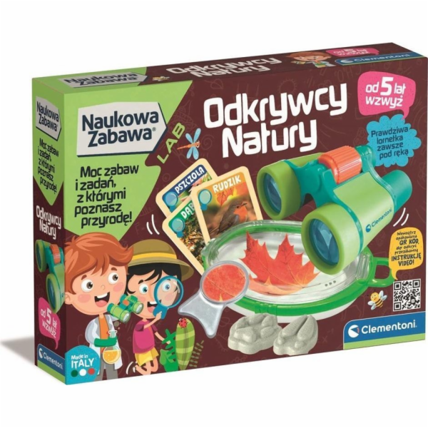 Clementoni CLE Vědecká zábava Labo Junior Discovery Nat 5...