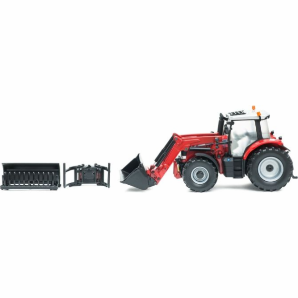 Tomy  Massey Ferguson - 6616 Traktor s čelním nakladačem
