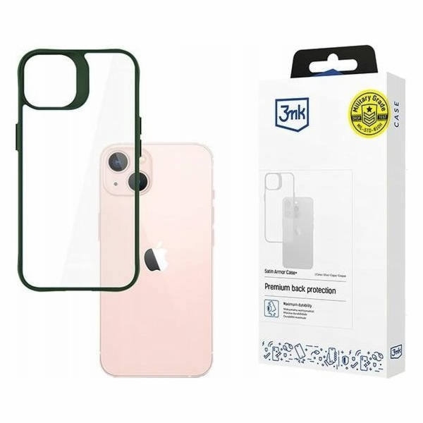 3mk Satin Armor Case+ Green pro Apple iPhone 14