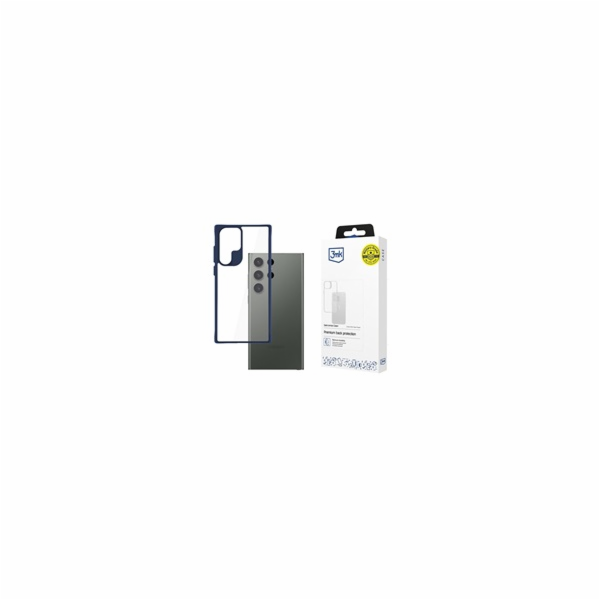 3mk Satin Armor Case+ Blue pro Samsung Galaxy S24 Ultra