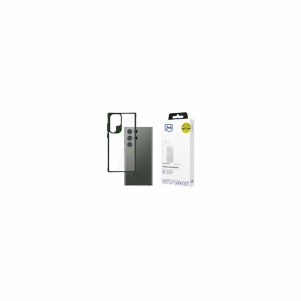3mk Satin Armor Case+ Green pro Samsung Galaxy S24 Ultra