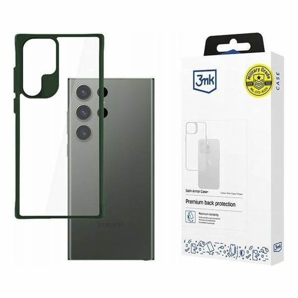 3mk ochranný kryt Satin Armor Case+ Green pro Samsung Gal...