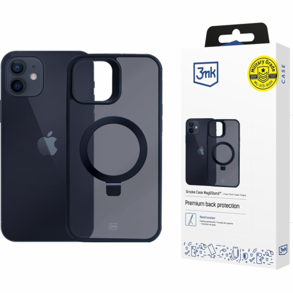 3mk ochranný kryt Smoke Case Mag&Stand pro Apple iPhone 1...