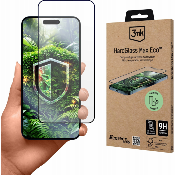 3mk Hardglass Max Eco pro Apple iPhone 15 Plus/16 Plus