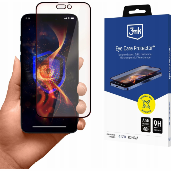 3mk tvrzené sklo Eye Care Protector pro Apple iPhone 15 P...