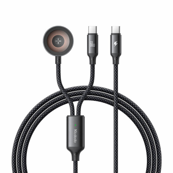 Mcdodo CA-2200 2-in-1 USB-C cable + Apple Watch charger, ...