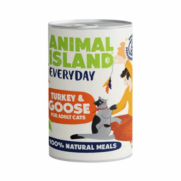 ANIMAL ISLAND Everyday Turkey and goose - mokré krmivo pr...
