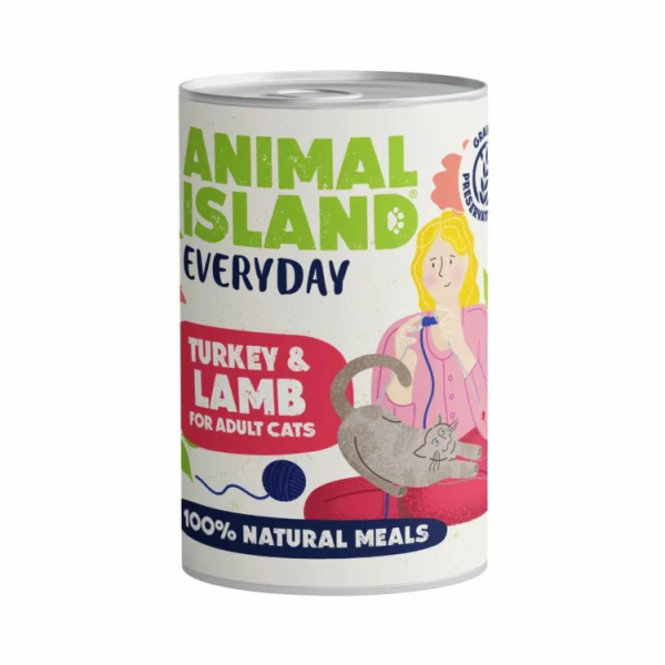 ANIMAL ISLAND Everyday Turkey and lamb - mokré krmivo pro...