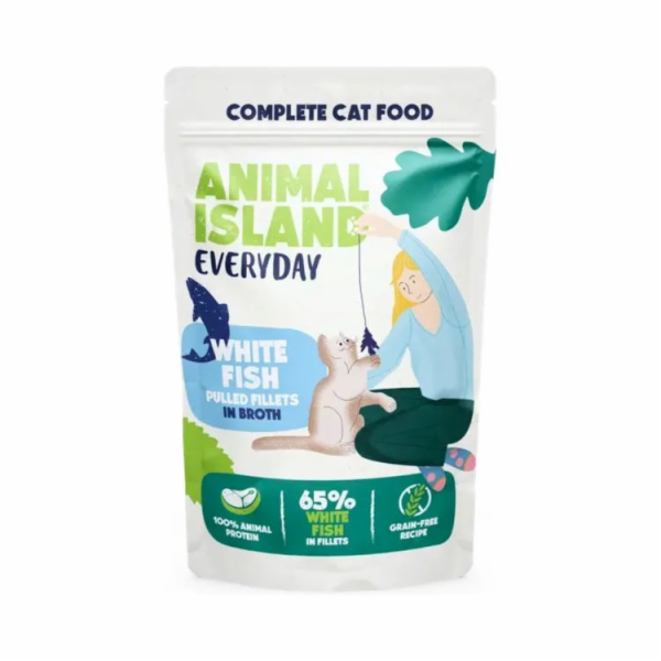 ANIMAL ISLAND Everyday Turkey and White fish fillets in b...