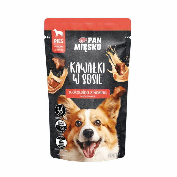 PAN MIESKO Kousky v omáčce Hovězí maso s kozou - velmi ch...