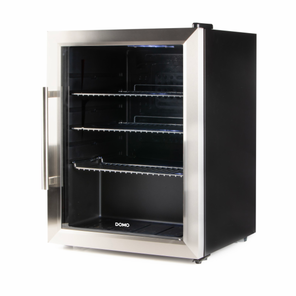 Barová lednice s skleněnými dveřimi - 60 l  - DOMO DO91609BK