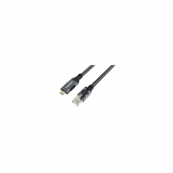PremiumCord Ethernetový kabel USB-C na LAN RJ45 10/100/10...