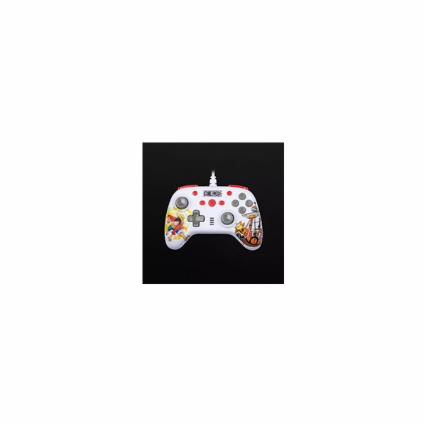 Konix One Piece Nintendo Switch/PC White Controller
