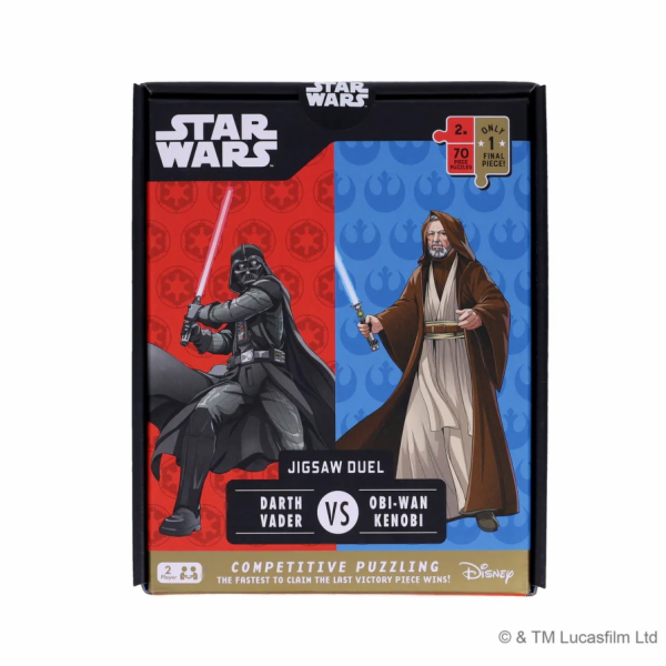 Ridley s Games Puzzle Stars Wars duel 2x70 dílků
