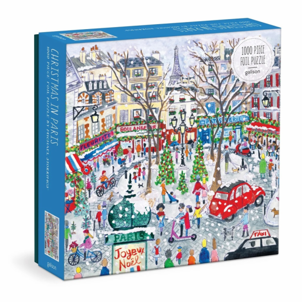 Galison Fóliové puzzle Michael Storrings Vánoční Paříž 10...