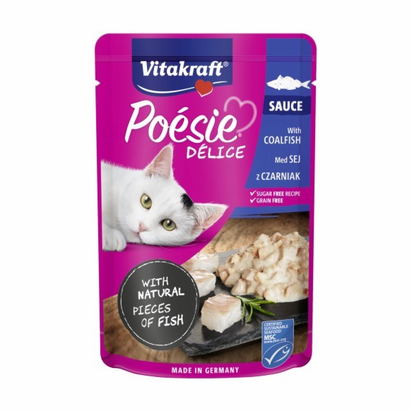 VITAKRAFT Poésie Delice Fish selection - mokré krmivo pro...