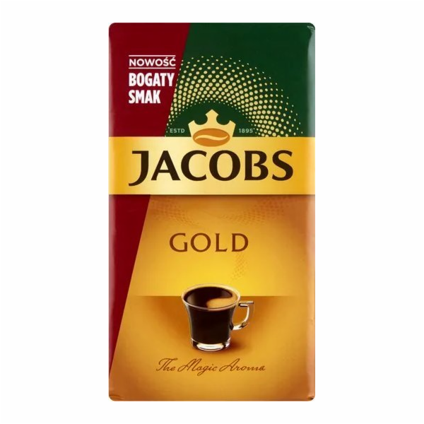Káva Jacobs JACOBS GOLD, mletá, 250g