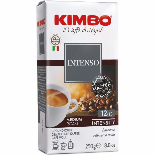 Kimbo KIMBO mletá káva 30% Arabica, 70% Robusta (03KIM004)