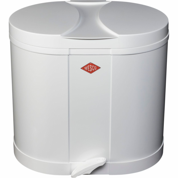 Odpadkový koš Wesco Bílý odpadkový koš 2x15l BETA Wesco